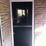 Green Rock stable PVCu door