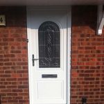 White PVCu Door