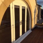 pvc arched doorway