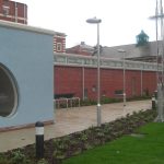 Oval shaped Aluminium Window for NHS