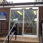 automatic sliding door aluminium